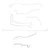 Complete Brake Line Kit for 2004-2006 GM 2500 SUV [Stainless Steel] - image 1