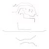 Complete Power Brake Line Kit for 1971-1972 Chevy C10, GMC 1500 2WD Long Bed/Coil Spring, 5-Lug/Leaf Spring [Stainless Steel] - image 1