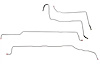 Complete Fuel Line Kit for 2004-2007 GM 1500 Trucks w/V8, Non-Flex Fuel, Extended Cab [Stainless Steel] - image 1