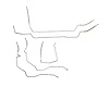 Complete Fuel Line Kit for 2004 GMC 2500 4WD 6.0L Gas Trucks w/Crew Cab, Long Bed, No-TC, AWABS [Stainless] - image 1