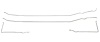 Rear Tank Conversion Fuel Line Kit for 1967-1972 Chevy C10 Carbureted w/Short Bed, Original Coil Springs [Stainless Steel] - image 1