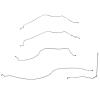 Front Brake Line Kit for 2000-2002 GM Suburban, Yukon XL 1500 2WD/4WD w/Torsion Bars [Stainless] - image 1