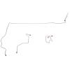 Front Brake Line Kit for 2006-2010 Hummer H3 [Stainless] - image 1