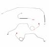 Front Brake Line Kit - Standard Disc Conversion for Select 1967-1970 Chevy Trucks [Stainless] - image 1