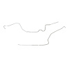 2-Piece 1/4 in. Fuel Return Line for 70-74 Chevy Camaro Z28/71-74 Pontiac Firebird Trans Am V8 [Stainless Steel] - image 1
