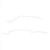 3/8 in. Main & 1/4 in. Return Fuel Line for 68-69 Mopar B-Body [Steel]