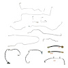 Complete Brake Line & Hose Kit for 03-04 Jeep Grand Cherokee After to 04/27/2003 [Stainless Steel] - image 1