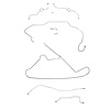 Power Disc Brake Conversion Complete Brake Line Kit for 67-69 Mopar B-Body With A Dana 60 Axle [Stainless Steel] - image 1