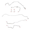 Complete Brake Line Kit for 84-85 Camaro 5.0L/8 Cyl, Non-Borg Warner HD Axle [Stainless Steel] - image 1