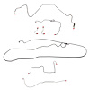 Complete Brake Line Kit for 86-89 Camaro, 2.5L/4 Cyl (1986) or 2.8L/6 Cyl, J65 Rear Disc [Stainless Steel] - image 1