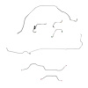 Complete Brake Line Kit for 1981 Pontiac Firebird, w/ Power Disc, Standard Rear Suspension [Stainless Steel] - image 1