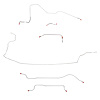Complete Brake Line Kit for 1964 Mopar B-Body w/ 426 Max Wedge [Steel] - image 1