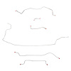 Complete Brake Line Kit for 1964 Mopar B-Body w/ Standard Brakes, w/o 426 Max Wedge [Steel] - image 1