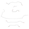 Complete Brake Line Kit for 1962-63 Mopar B-Body w/ Power Brakes, w/o 426 Max Wedge [Stainless Steel] - image 1