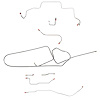 Complete Brake Line Kit for 1966 Mopar B-Body w/ Standard Disc [Steel] - image 1