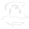 Complete Brake Line Kit for 1972 Mopar B-Body w/ Standard Drum [Steel] - image 1