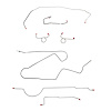 Complete Brake Line Kit for 1972 Mopar B-Body w/ Standard Disc [Steel] - image 1