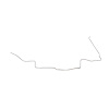 3/8 in. Main Fuel Line for 70-74 Dodge Challenger [Steel] - image 1