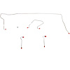 Disc Brake Conversion Line Set for 70-74 Mopar E-Body [Steel] - image 1