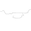 2-Piece 5/16 in. Vapor Fuel Line for 70-73 Chevy Camaro Z28/Pontiac Firebird Trans Am [Steel] - image 1