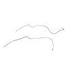 3/8 in. 2-Piece Tank To Pump Fuel Lines for 70-74 Pontiac Firebird Trans Am [Steel] - image 1
