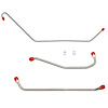 Pump To Carb 3-Piece Line Set w/ Return for 69 Chevy Camaro/Chevy Ii/ Nova 396/427 [Steel] - image 1