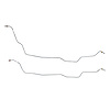 Transmission Cooler Lines w/ 5/8 in. Radiator Ports for 70-74 Chevy Camaro TH350/400 [Steel] - image 1