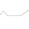 Vacuum Modulator Line for 67-69 Chevy Camaro/Chevelle/El Camino w/ TH350 w/ Modulator on Left Side [Steel] - image 1