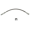 Front Brake Flex Hose for 1967 Dodge Charger, Coronet With Disc Brakes or 1974 Challenger With Disc Brakes [Rubber] - image 1