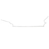 3/8 in. Fuel Line for 64 Mopar B-Body/330/440/880 [Stainless Steel] - image 1