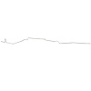 5/16 in. 2-Piece Fuel Vapor Line for 71 Mopar B-Body [Stainless Steel] - image 1