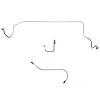 3 Line Set for 66 Mopar B-Body w/ Power Brakes [Stainless Steel] - image 1
