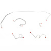 Front 5 Line Kit for 71 Mopar B-Body w/ Power Disc [Steel] - image 1