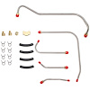 Front 5 Line Kit for 64-68 Mopar B-Body Hemi X Ram w/ Dual Holleys [Stainless Steel] - image 1