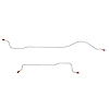 2-Piece Rear Axle Line Set for 62 Mopar B-Body/62-63 Mopar B-Body 220/330/440 [Steel] - image 1