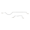 2 Line Set for 70 Mopar B-Body w/ 8 3/4 in. Axle Housing [Stainless Steel] - image 1