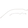Intermediate Brake Line for 95-01 Jeep Cherokee Non ABS [Steel] - image 1