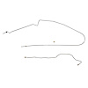Intermediate Brake Lines for 93-95 Jeep Wrangler Non ABS [Steel] - image 1
