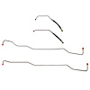 Transmission Cooler Lines for 07-11 Jeep Wrangler 3.8L Automatic [Steel] - image 1