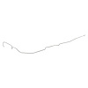 5/16 in. Tank To Pump Fuel Line for 72-74 Mopar A-Body [Steel] - image 1