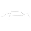 2-Piece 1/4 in. Return Fuel Line for 72-74 Mopar A-Body [Steel] - image 1