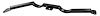 Transmission Crossmember Fits Select 1978-1988 GM G-Body Models with 700R4, 4L60, 4L60E Automatic Transmissions - image 1