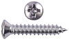 Phillips Oval Head Sheet Metal Screws #10 x 1 in. OAL with #8 Head [100 Pieces] - image 1