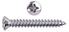 Phillips Oval Head Sheet Metal Screws #10 x 1 1/4 in. OAL with #8 Head [100 Pieces] - image 1