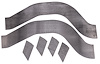 Rear Frame Notch Kit for 1978-1988 GM G-Body - image 1
