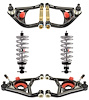 Tubular Upper & Lower Control Arms with Coil-Over Shock Kit for 1968-1972 GM A-Body - image 1
