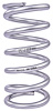 Coil-Over Spring [7 in. Length 350 lb./in. Silver] - image 1