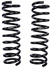 Replacement Front Coil Springs Fits Select 1955-1972 GM Models [16.440 in. Length, 328 lb./in., Black Powder-Coated Finish] - image 1