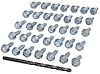 Wheel-to-Tire Screw Kit Silver - image 1
