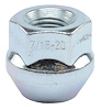 Bulge Acorn Lug Nuts, Short Open-End [7/16 in.-20 RH, Zinc, Set of 4] - image 1